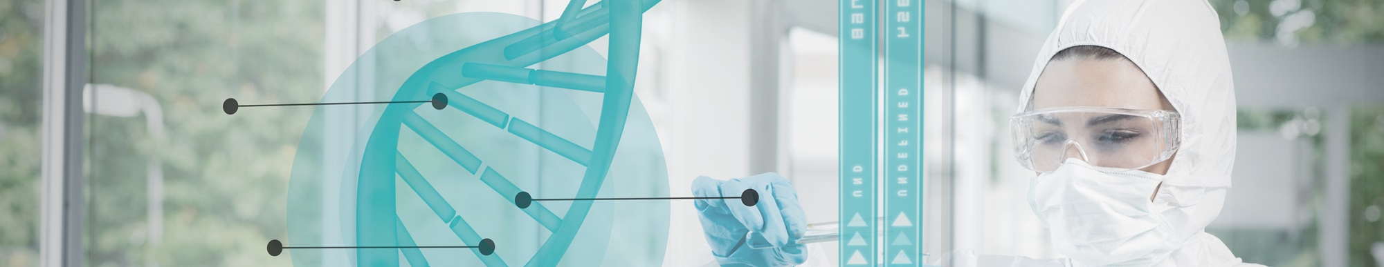 Chemist,Working,Cautiously,With,Blue,Liquid,And,Futuristic,Interface,With